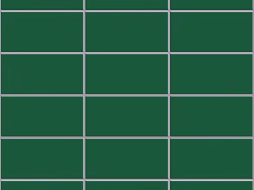 Plain Tile Dark Green Retro Long Ceramic Tile texture (ID:ffaeg45214)