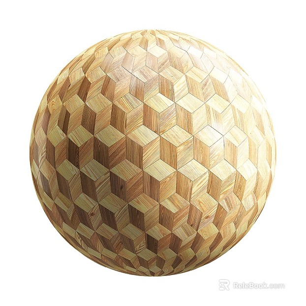 Wood parquet PBR texture