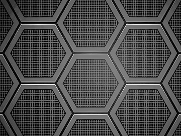 Perforated plate 3d model