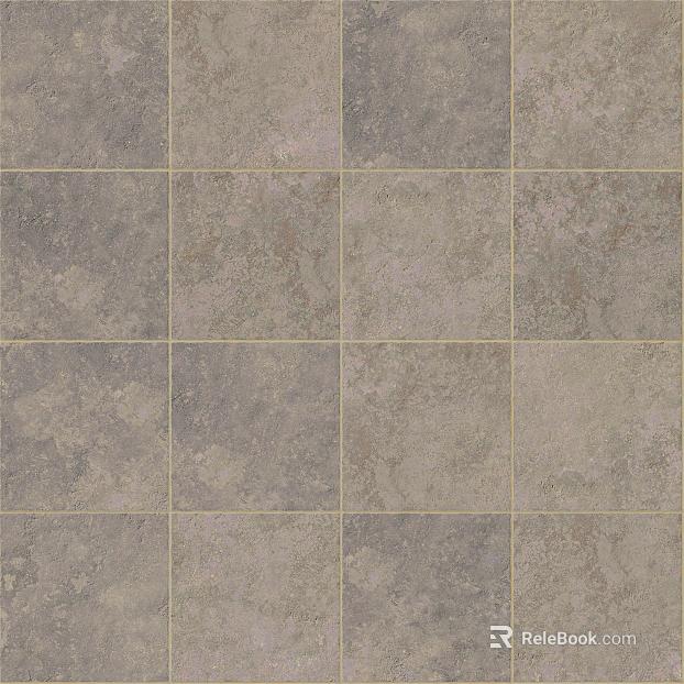 Grey tone antique tile living room floor tile texture