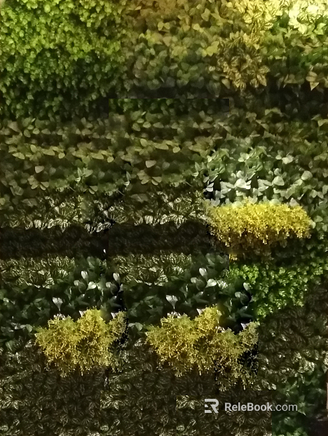 Plant painting texture