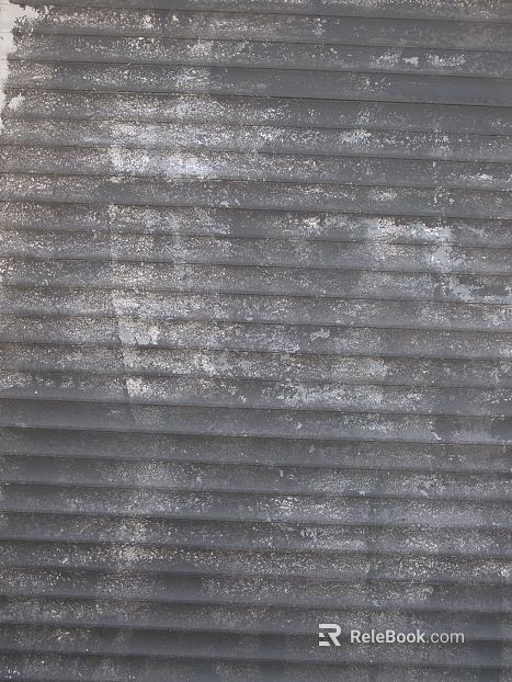 Rolling shutter door texture