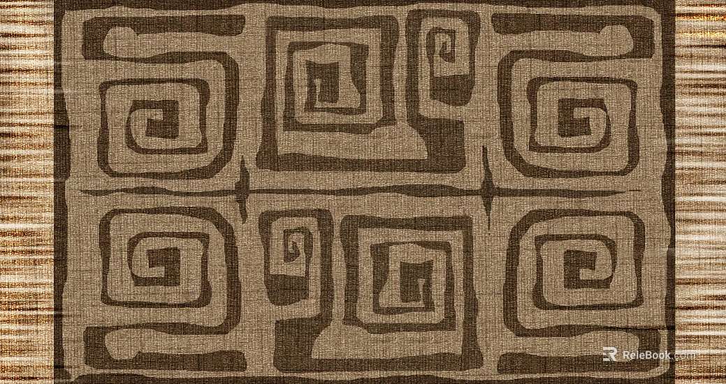 Pattern square carpet texture