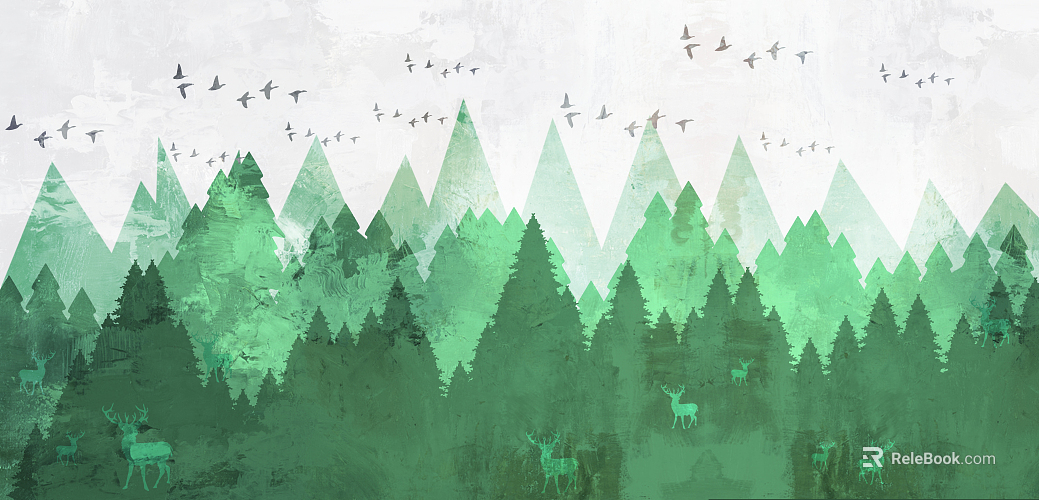 animal and plant pattern texture