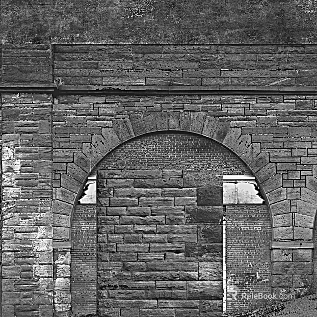 Black and White Bump texture