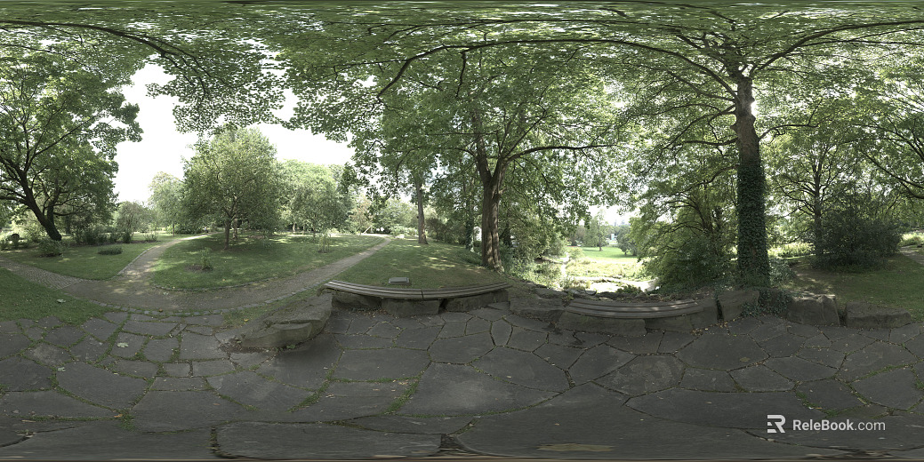 Outdoor Park Boulevard texture