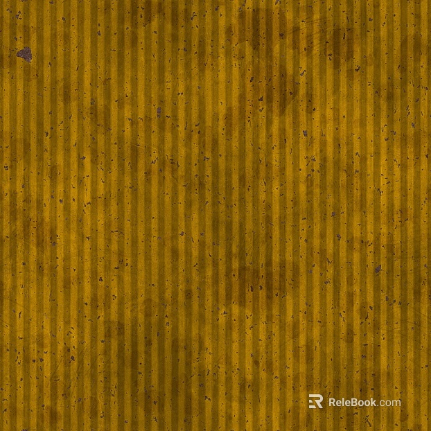 Yellow dirty old damaged paint off paint rust metal surface scratches texture