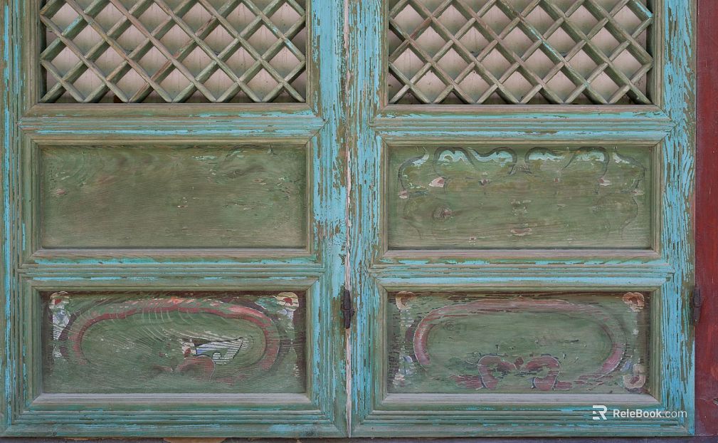 Wooden door texture