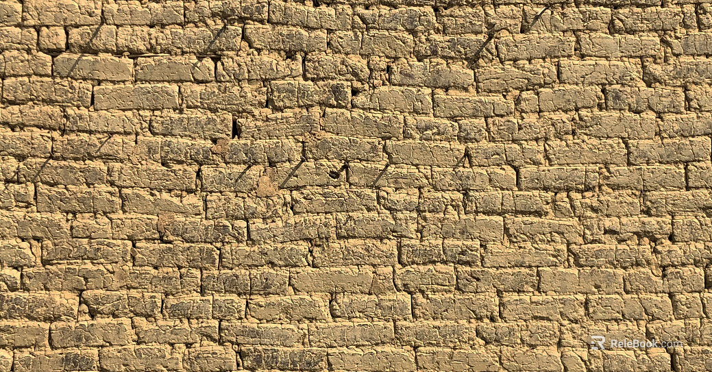 Brick wall outdoor yellow brick wall texture
