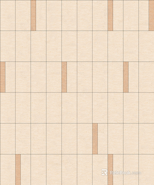 Vertical point paving gold line beige texture