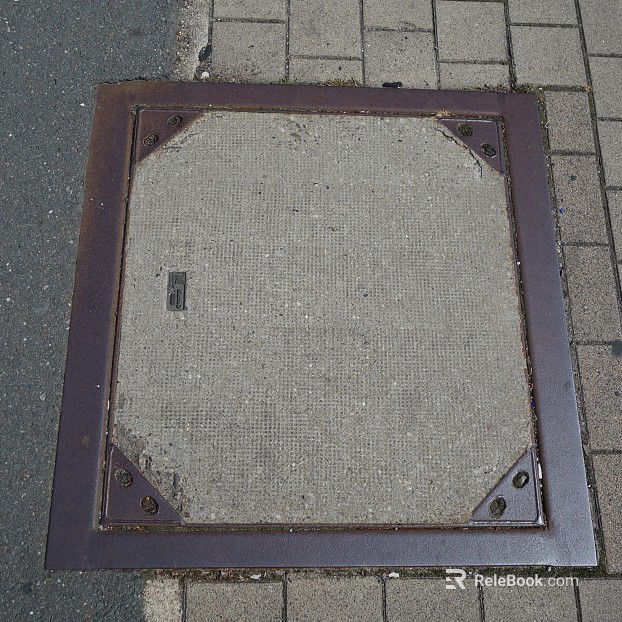 manhole cover texture