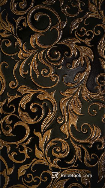 Patterned leather texture