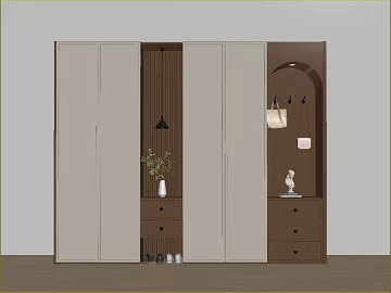 Modern Milk Curry Dark Brown Home Wardrobe texture (ID:ffaeh723636)