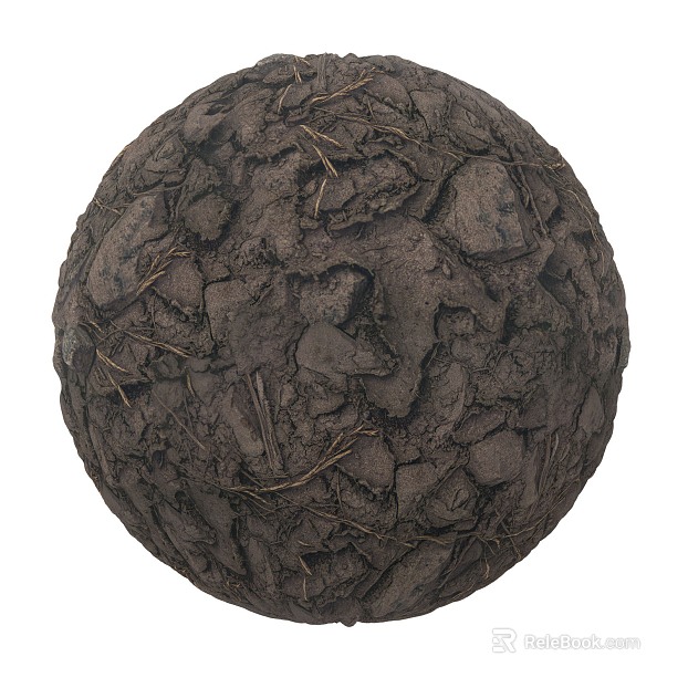 Soil PBR texture