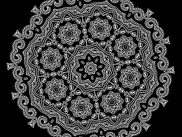Black and white mask pattern texture pattern graphics carved graphics (ID:ffach590384)
