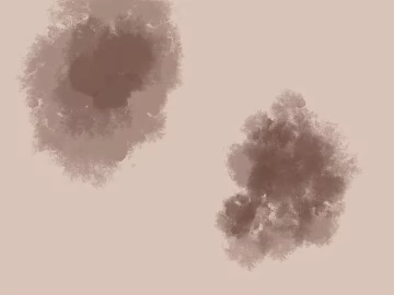 Tan Watercolor Ink Decorative Pattern texture (ID:ffaeh317236)