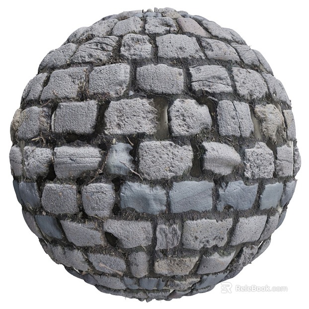 Stone Paving PBR texture