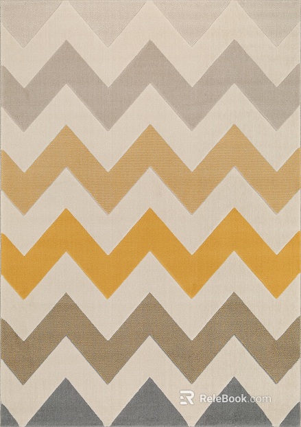 Multicolor geometric striped living room carpet texture