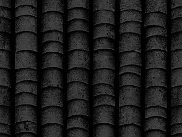 Dark gray green tile Chinese roof building materials texture (ID:ffaeh330839)