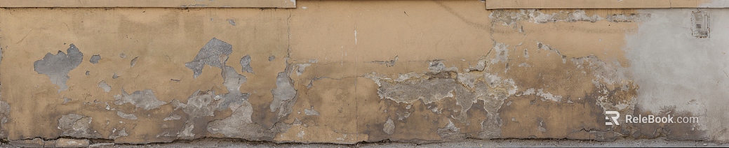 Outdoor wall surface texture