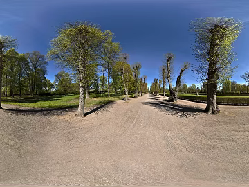 Daytime Garden Park Mud Road HDR texture (ID:ffach819508)