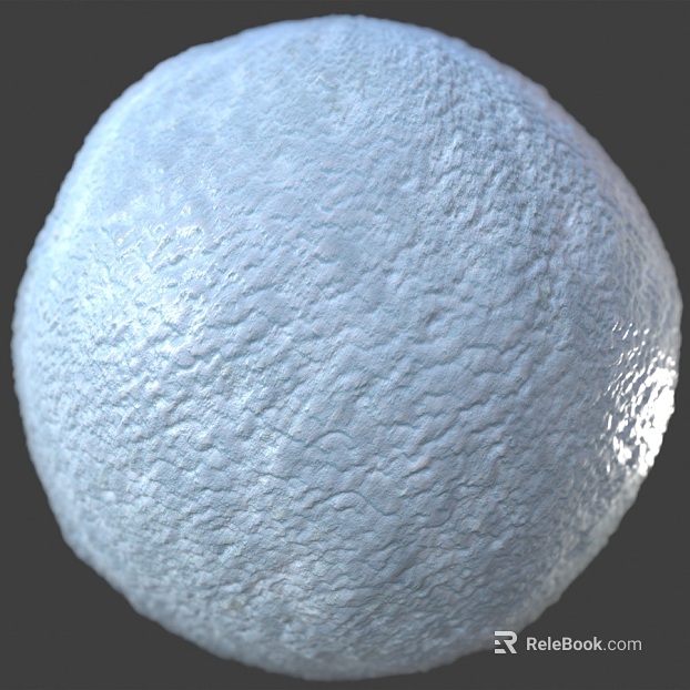 Snow PBR texture