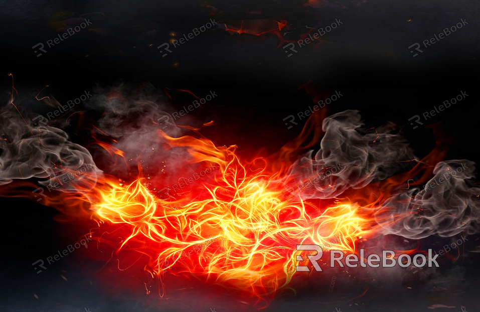 A vivid flame dances in an array of warm hues, flickering against a dark backdrop, emanating heat and light. Its fiery tendrils stretch and twist, encapsulating the dynamic energy of combustion.