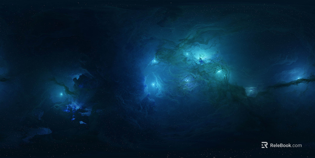 The vast universe starry sky scene HDR texture