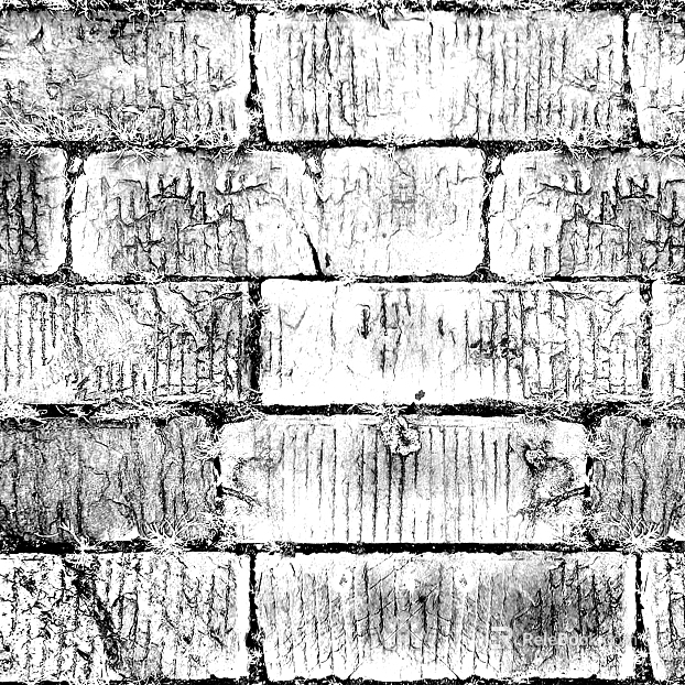 Black and White Bump texture
