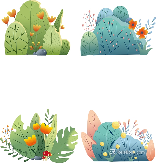 cartoon painting texture