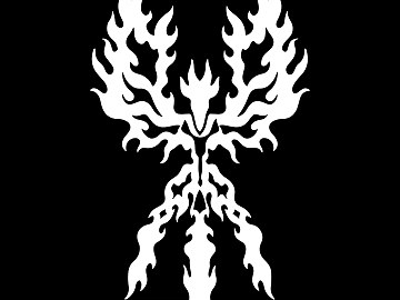 Tattoo black and white mask pattern texture pattern graphics (ID:ffach257584)