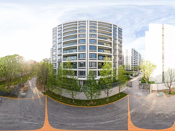 HDR City Panorama texture (ID:ffach806303)