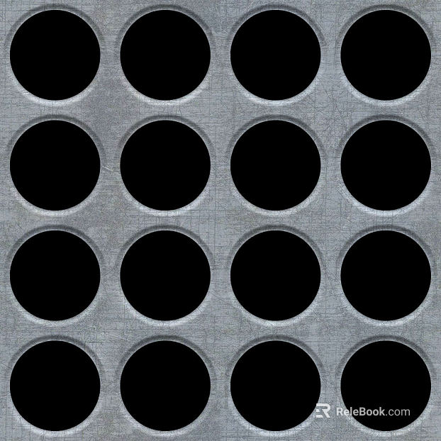 Perforated plate texture