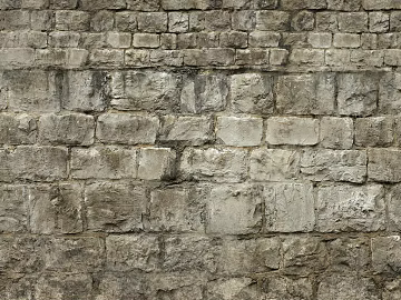 Taupe Stone Brick Wall Exterior Wall Finish texture (ID:ffaeh128721)
