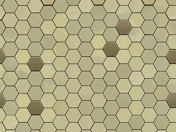 Hexagonal Brick Hexagonal Metal Seamless texture (ID:ffajg54508)