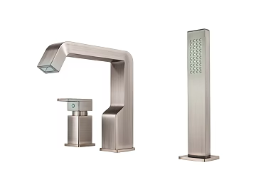 brushed metal bathroom faucet shower texture (ID:ffaeh845436)