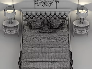 Light Luxury Bedroom Bedding Furniture texture (ID:ffaeh210744)