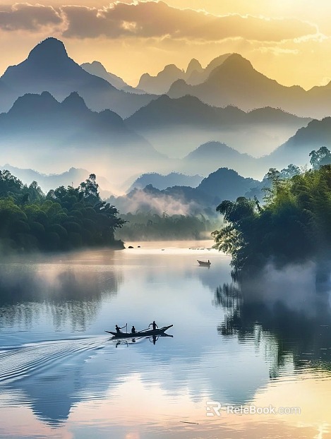 landscape painting texture