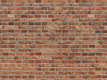 Brick wall retro red brick color seamless texture (ID:ffaag52040)