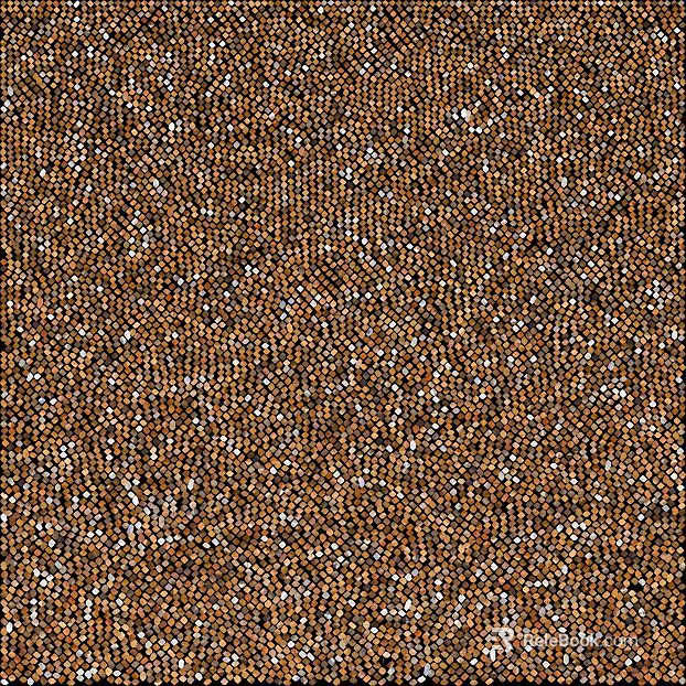 Brown yellow stone mosaic wall decoration texture