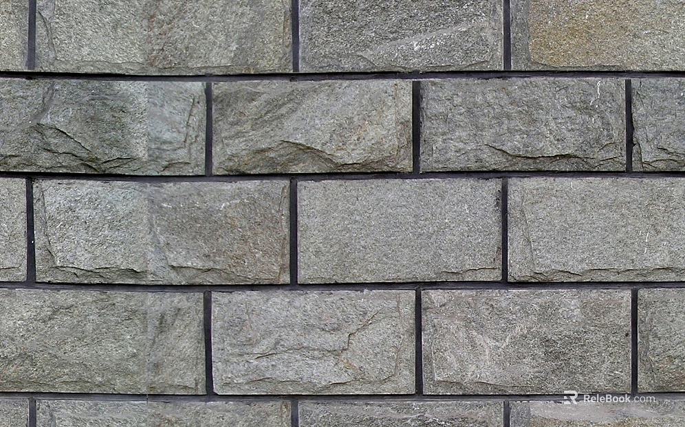 Brick wall light gray culture stone texture