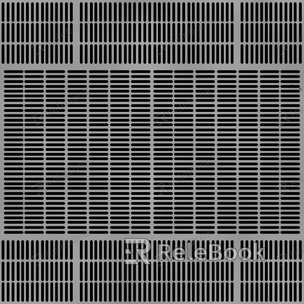 Perforated plate texture