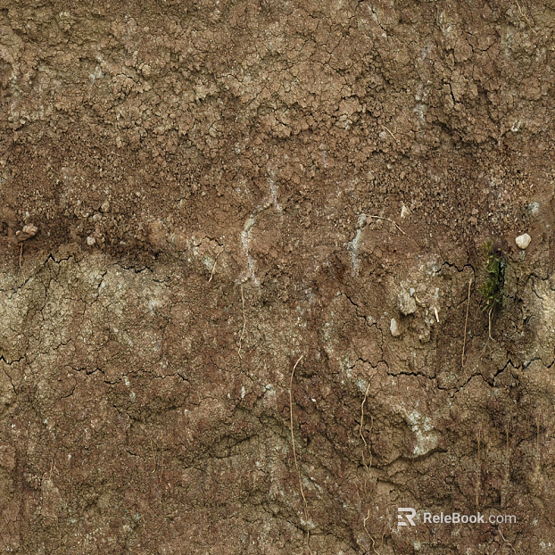 Mud ground texture