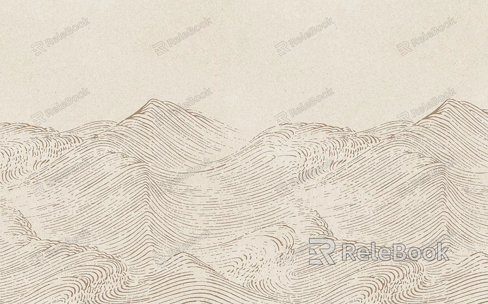 landscape painting texture