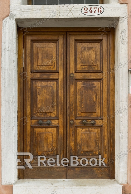 Wooden door texture