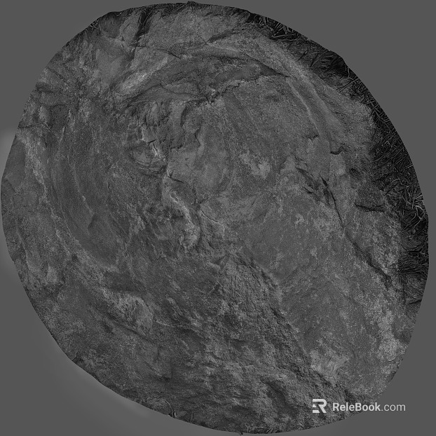 Dark gray rock outdoor ground texture