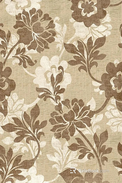 French Beige Pattern Wall Cloth texture