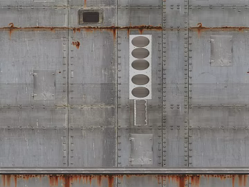 Industrial wind ash rust metal plate wall texture (ID:ffaeh947076)