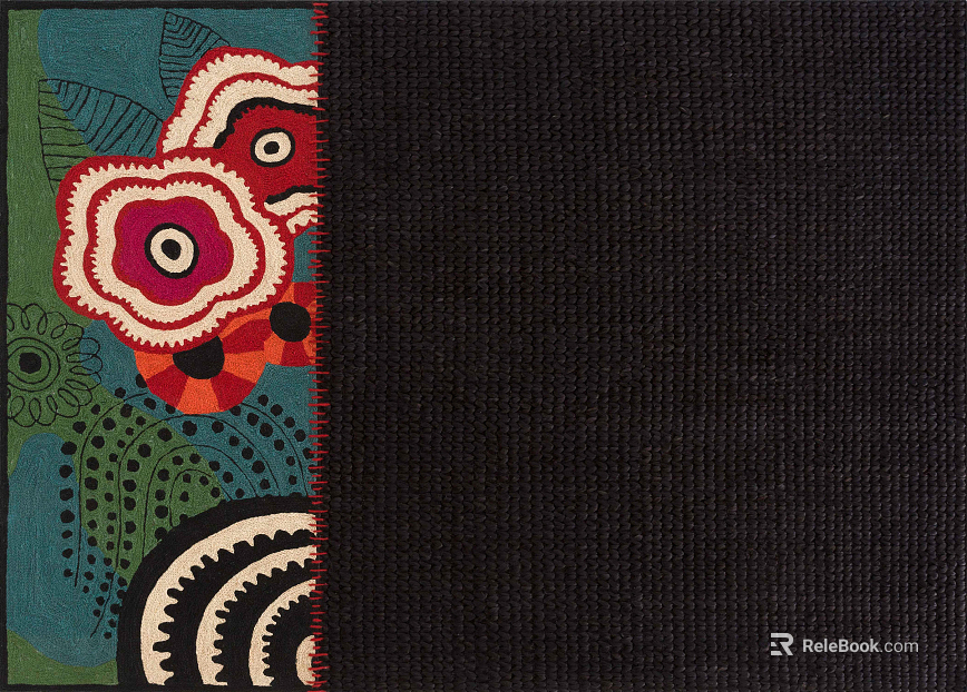 Children's carpet texture