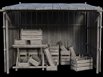 Wooden House texture (ID:ffach317475)